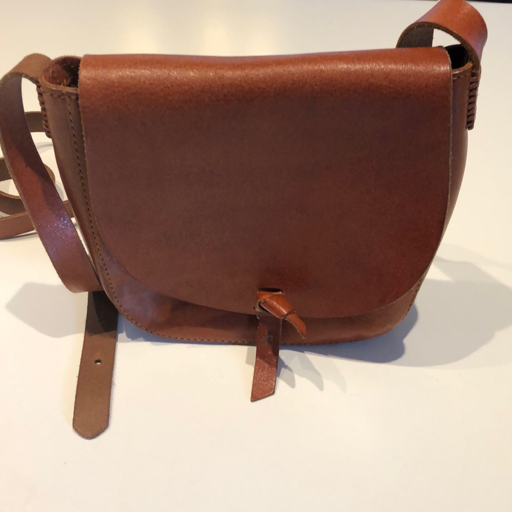 Lucky Brand Brown Small Leather Cross Body Bag